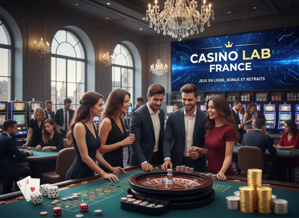 Casino Lab France - Jeux en Ligne, Bonus et Retraits